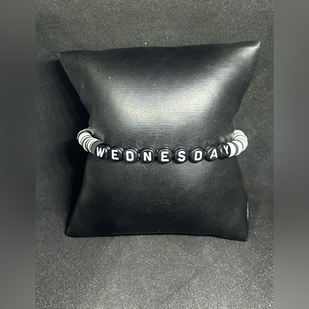 Wednesday Addams (The Addams Family) Heishi Bracelet